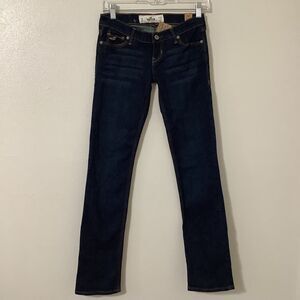 NWT Hollister Dark Wash Denim Laguna Skinny Jeans 24 Waist Closet Staple Casual